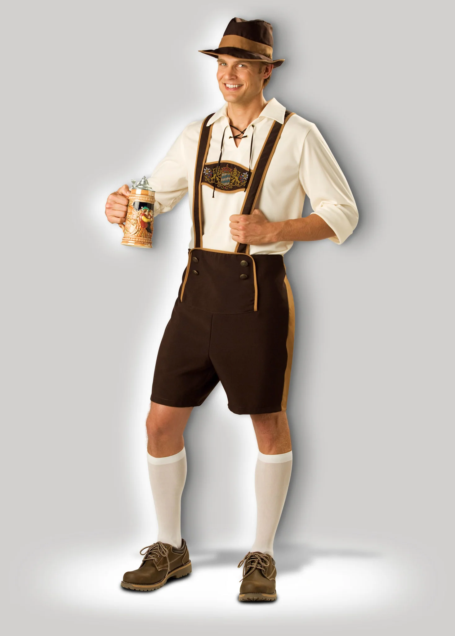Fun World Bavarian Guy Adult Costume - Medium - £58.99 GBP