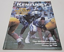 Kentucky Kickoff Magazine Vol. 10, No. 4 The Georgia Game October 22,1988 - £7.88 GBP