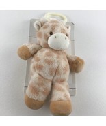 Kelly Baby Giraffe Plush Stuffed Animal 10&quot; Toy Rattle Teether New Jazwa... - £27.65 GBP