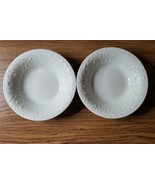 The Cellar TANGLEWOOD 8&quot; Soup Salad Cereal Bowls - Set of 2 White  - £7.86 GBP