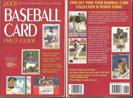 2001 Baseball Card Price Guide - $10.00