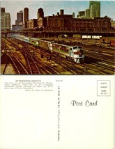 Illinois Chicago Burlington Northern&#39;s Afternoon Zephyr Railroad VTG Postcard - £7.39 GBP
