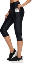 Women&#39;S 4D Padded Bike Pants By Baleaf With Gear Pockets And Knee Length... - £38.60 GBP