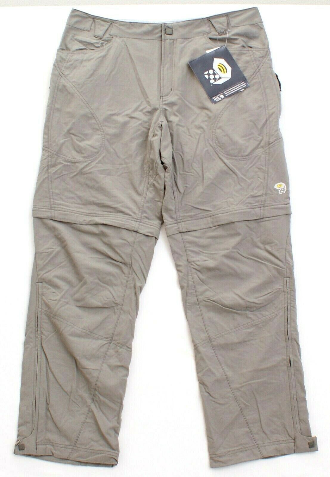 Primary image for Mountain Hardwear Gray Matterhorn Convertible Pants Men's NWT