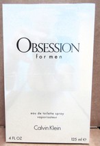New in Box Calvin Klein Obsession for Men Eau de Toilette Spray 4 fl oz ... - £23.35 GBP