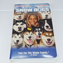 Snow Dogs (VHS, 2002) Disney Cuba Gooding Jr. James Coburn - £3.10 GBP