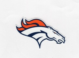 Denver Broncos Free Tracking decal window helmet hard hat laptop up to 14&quot; - £2.38 GBP+