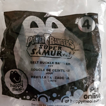  2012 Power Rangers Super Samurai McDonalds Happy Meal Toy 4 New in Package - £7.84 GBP