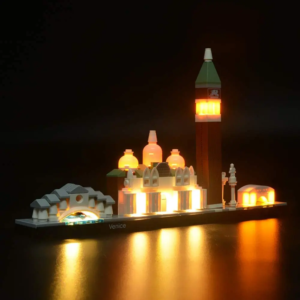 USB Light Kit for Lego Architecture Venice Skyline Set 21026 Brick Buildi - £21.78 GBP