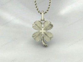 Tree Leaf 925 Silver Handmade Unique Antique Modern Pendent Necklace Jew... - $55.96 CAD+