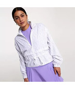 CALIA Women&#39;s Layered Light Weight Golf Jacket Size Large Full Zip geome... - $55.16 CAD