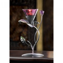LILAC LILY PAD TEALIGHT HOLDER - $33.00