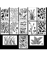AcidTactical 13 Designs - 9x14 Camouflage Vinyl Airbrush Spray Paint Ste... - $694.56 MXN