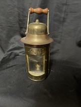 Vintage Neptune Nr Nautical Maritime Nautical Ship Boat Oil Lamp Brass Lantern. - £158.76 GBP