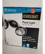 Flood Light with Bulb Shields All Metal (Bulbs not included) - £7.65 GBP