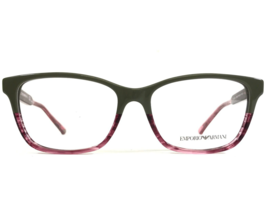 Emporio Armani Eyeglasses Frames EA 3121 5569 Olive Green Clear Pink 54-16-140 - £52.47 GBP