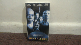 Movie &#39;NEVER 2 BIG&#39; - New VHS *Rare* Full Length Screener Edition,Shemar... - £8.74 GBP