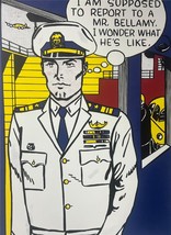 Roy Lichtenstein Mr Bellamy Offset Lithograph Soldier Pop Art - £175.28 GBP