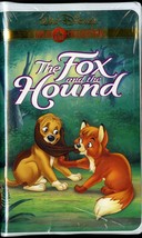 Fox And The Hound Vhs Disney Video Gold Collection Large Clamshell Case New - £6.25 GBP