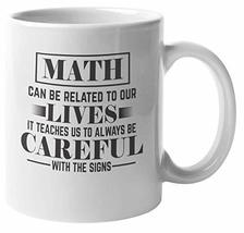 Make Your Mark Design Math Teaches Us. Quotes Coffee &amp; Tea Mug for Teachers And  - £15.56 GBP+