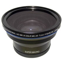 Wide Lens For Sony DCR-VX2000, DCR-VX2100, DSR-PD170, DSR-PD170P, DSR-250, - £18.74 GBP