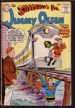 Superman&#39;s Pal Jimmy Olsen #45 1960-POWER LAD-SUPERGIRL Vg - £24.26 GBP