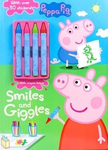 Peppa Pig Smiles and Giggles (Color &amp; Activity With Crayons) [Paperback] Parrago - $9.75