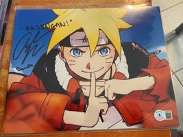 Naruto Boruto Amanda Miller Autograph 8 x 10 Print Bam Anime COA Beckett Sign B - £20.43 GBP