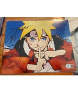 Naruto Boruto Amanda Miller Autograph 8 x 10 Print Bam Anime COA Beckett... - $489.67 MXN