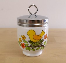 Vintage LORRIE DESIGN Egg Coddler Yellow Bird in Nest Japan - £11.67 GBP