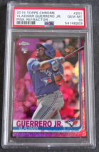 2019 Topps Chrome #201 Vladimir Guerrero Pink Refractor Baseball Card Ps... - $150.00