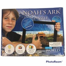 Noahs Ark Puzzle 48 Piece Reality 3D Animation Educational Free App Chri... - £10.17 GBP