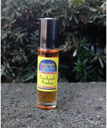 Wild Rose   PATCHOULI  AMBER  Roll On Perfume Oil 1/3 oz. fragrance arom... - $7.99