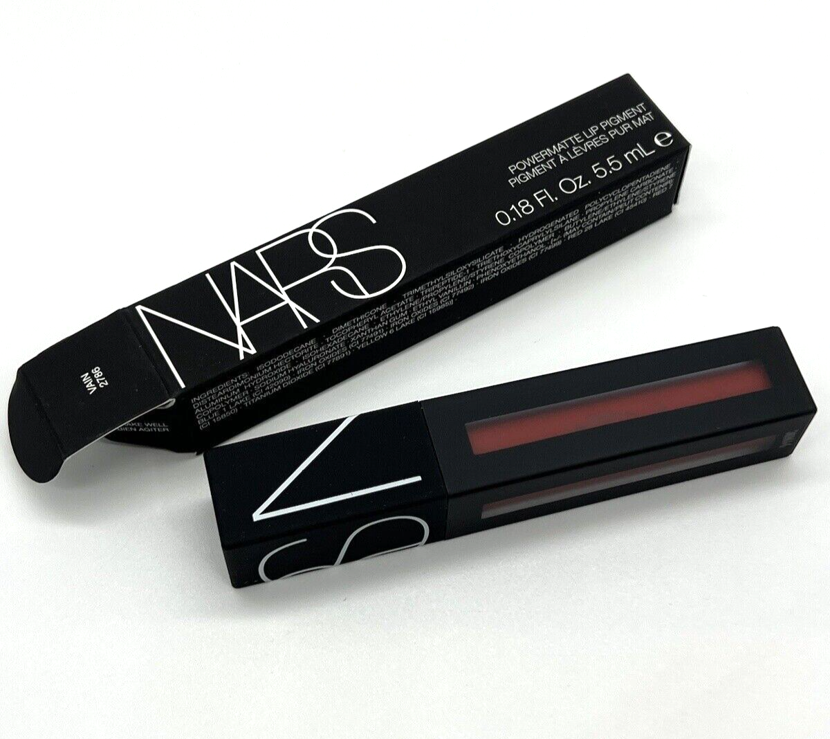 Primary image for NARS Powermatte Lip Pigment - VAIN 2786 (brick red) Full Size Authentic