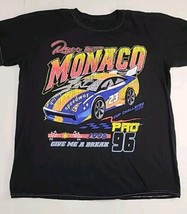Race to Monaco Cup Challenge 1996 Throwback Graphic T-shirt Unisex Sz Large NWOT - £12.59 GBP