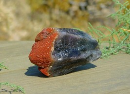 Super 7 Crystal 79g Melody Stone Red Hematite Capped for Chakra Energy Healing - £67.34 GBP