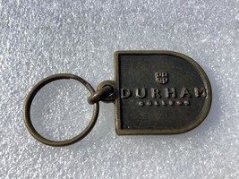 Vintage Promo Keyring Durham College Keychain Oshawa Ancien Porte-Clés Ontario - £6.40 GBP