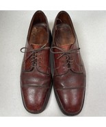The British Isles Collection Mens Oxford Shoes Size 11 Brown Leather Cla... - $651.00 MXN