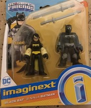 New Imaginext Fisher DC Super Friends Black Bat &amp; Ninja Batman - £16.17 GBP