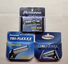 Personna Tri-Flexxx Razor Blade Refills 2 Men&#39;s Packs 1 Women&#39;s  - £11.68 GBP