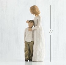 Mother And Son Figure Sculpture Hand Painting Willow Tree By Susan Lordi - £86.14 GBP