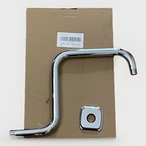 Trustmi Chrome  13 inch Shower Arm S Shaped Replacement Pipe and Flange - $13.00