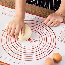 Extra Large Pastry Mat XXL 32&quot; X 24&quot;, Non Stick Silicone Pastry Mat for Dough - £30.45 GBP