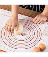 Extra Large Pastry Mat XXL 32&quot; X 24&quot;, Non Stick Silicone Pastry Mat for ... - £30.10 GBP