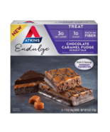 Atkins Endulge Treat Dessert Bar, Chocolate Caramel Fudge5.0ea x 5 pack - £18.82 GBP