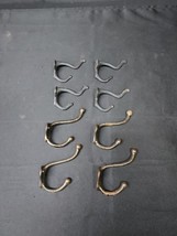 Antique Iron Hat Coat Jacket Hook Hooks Hardware Lot 8 Architectural Sal... - $23.12