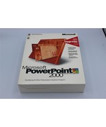 Microsoft PowerPoint 2000 Upgrade Version - Big Box - £10.29 GBP
