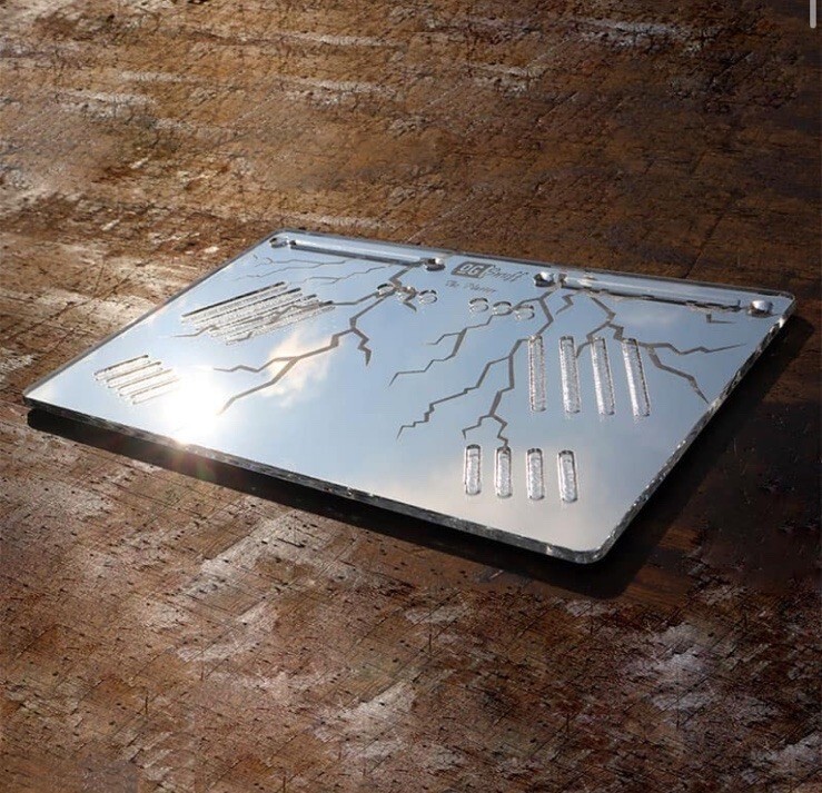 OG Snuff Board The OGS Platter Limited Edition The Lightning Sleek Clean Elegant Item image 2