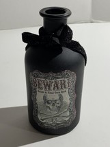 Halloween Decor black bottle beware drink at your own risk - £7.62 GBP