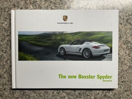 Porsche The New Boxster Spyder UNLEASHED Brochure - $79.18